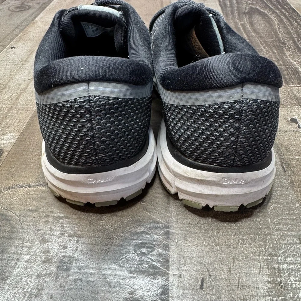 Brooks Dark Gray and Black Running Shoes